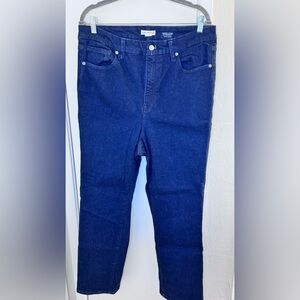 NWOT Good American “Good Legs Straight” Jeans – Dark Wash